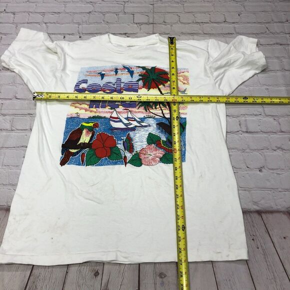 Vintage Pacific Costa Rica Single Stitch Tee T-Shirt Size Extra Large B256 -8 - Picture 7 of 15